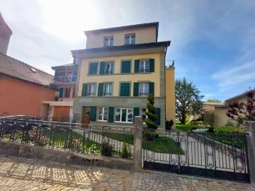 Romont, Glanebezirk, Kanton Freiburg - Parkplatz