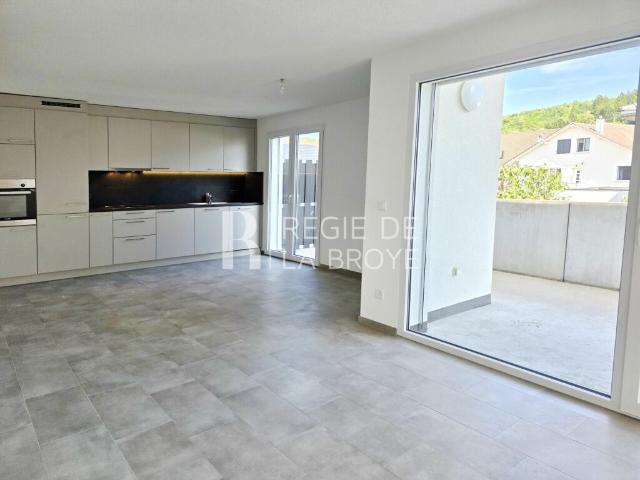 Appartement de 4.5 pièces avec grand balcon à Chabrey