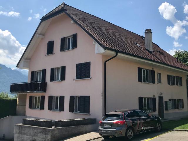 appartement de 4.5 pièces sis au rez de chaussée