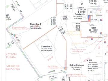 Appartement de 53m2 à louer sur Tassin la Demi Lune