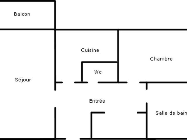 Appartement de 52m2 à louer sur Tours