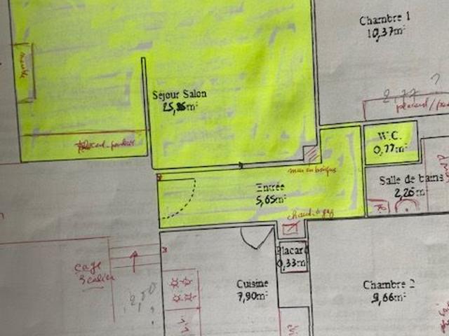 Appartement de 63m2 à louer sur Saint Étienne