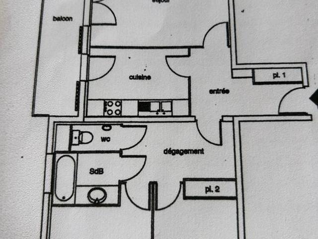 Appartement de 73m2 à louer sur Bordeaux