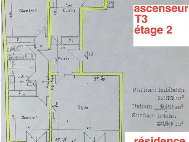 Appartement de 77m2 à louer sur Le Bouscat