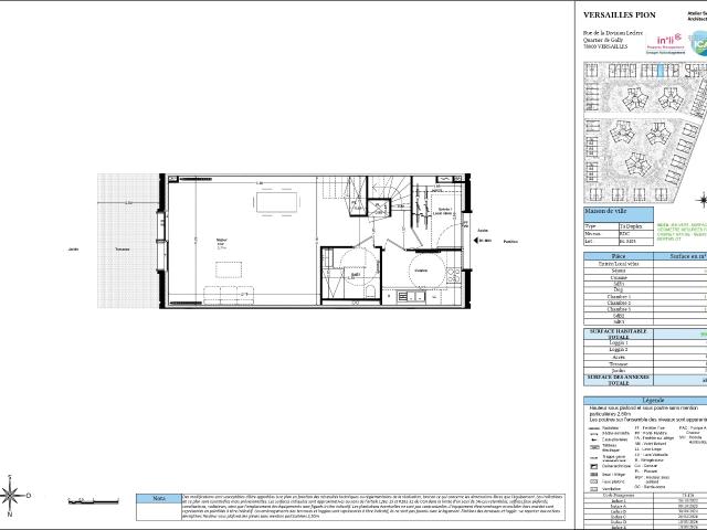 Appartement de 99.1 m² à VERSAILLES