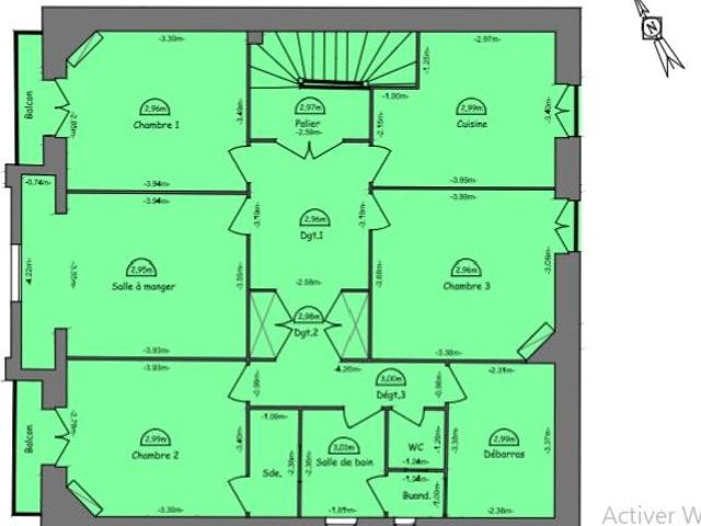 Appartement de 120m2 à louer sur Saint Jean de Luz