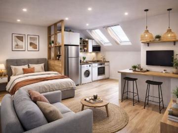 Appartement de 17m2 à louer sur Bondy