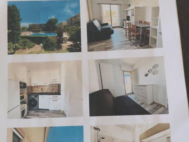 Appartement de 29m2 à louer sur Hyères