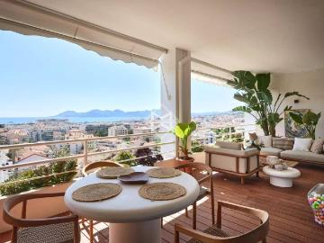 Appartement de luxe de 2 chambres en location à Cannes, Provence Alpes Côte d'Azur