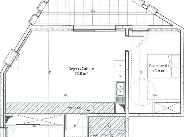 Appartement de 2 chambres de luxe en vente à Montpellier, Occitanie