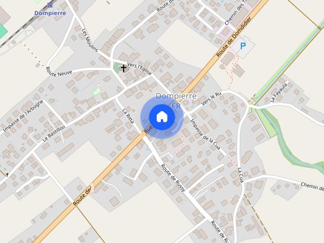 Appartement de 2.5 à remettre à Dompierre FR