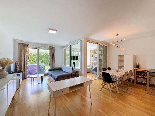 Appartement de 2.5 pièces avec véranda et jardin privatif à Saint Sulpice