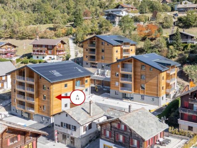 Appartement de 2,5 pièces à louer première location: Nouveau projet Hasol à Bürchen