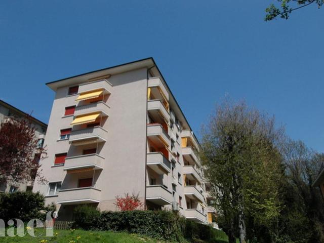 Appartement de 2.5pces au rez de chaussée avec.