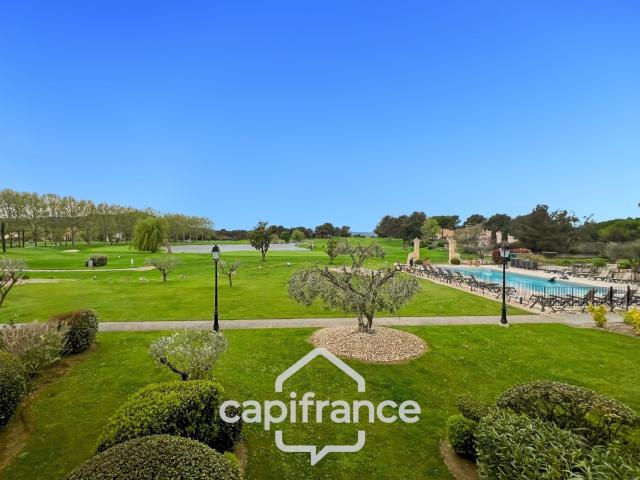 appartement de 33 m2 vue panoramique, sud /sud ouest, 1 chambre1 salle de bain, équipé meublé piscine chauffée, place de parking