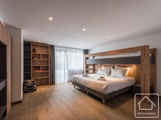 Appartement de 3 chambres, chacune avec sa salle de bains, t. 114m² Montriond