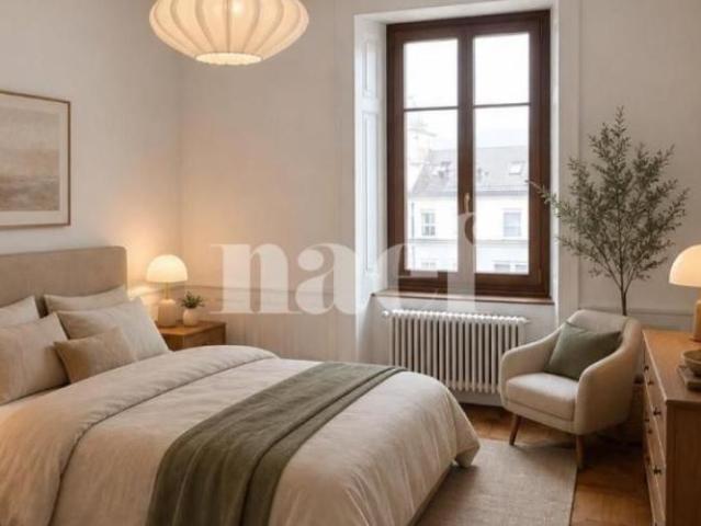 Appartement de 3 pièces avec cachet rénové