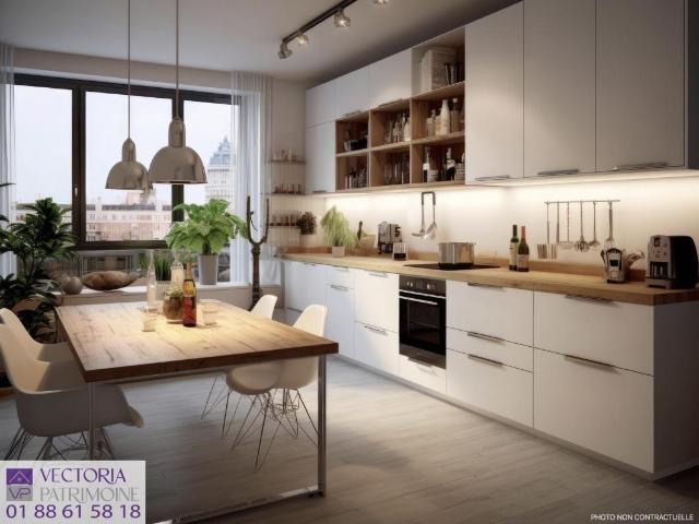 Appartement de 3 pièces. Programme Neuf de 58 m2 à Marseille 13000