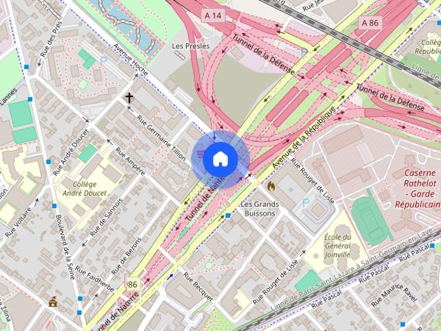 Appartement de 3 pièces principales en location meublée