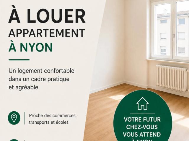 Appartement de 3.5 pièces au 2ème étage