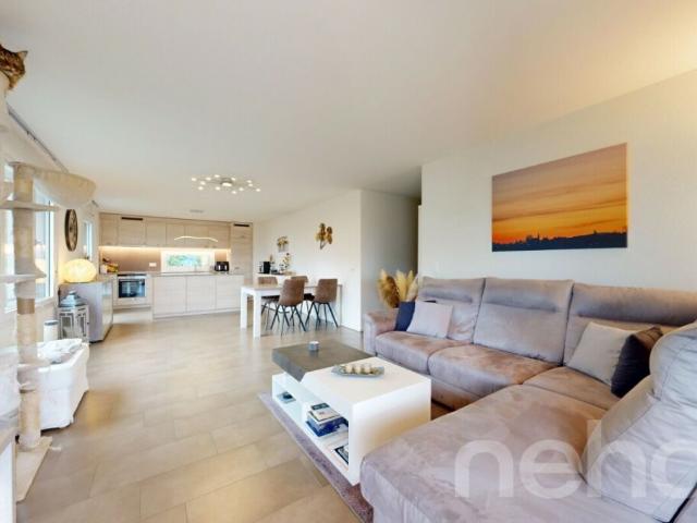 Appartement de 3.5 pièces avec vue dégagée à Gollion
