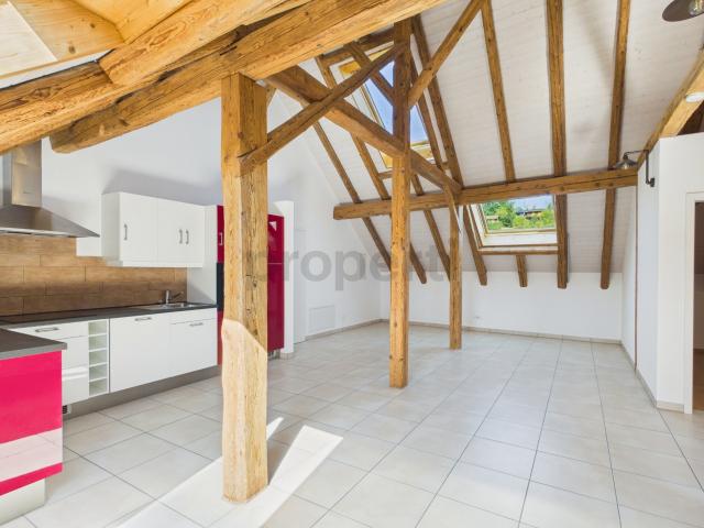 Appartement de 3,5 pièces a Champmartin charme, cachet et tranquilité