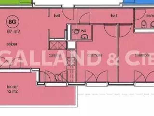 Appartement de 3.5 pièces en attique
