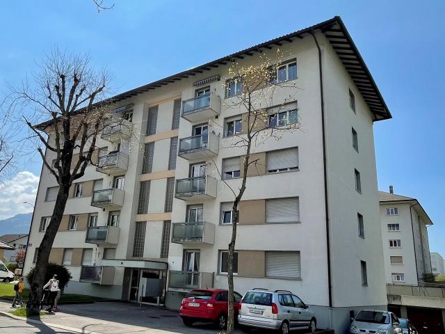 appartement de 3.5 pièces sis au rez de chaussée