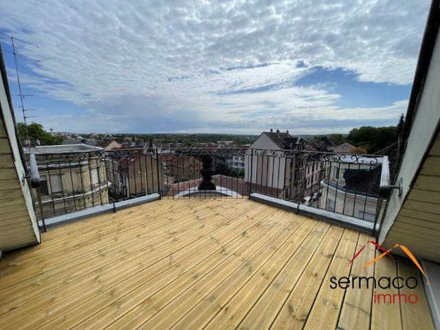 Appartement de type F3 avec terrasse