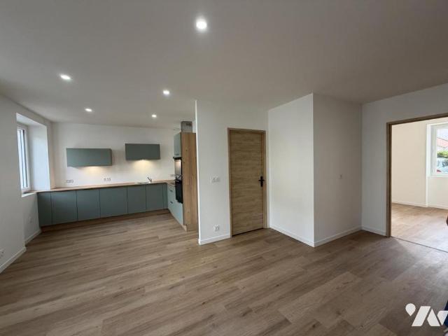 Appartement de type 3 au rdc surélevé