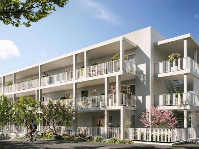 Appartement de type 2 de 48m² en dernier étage avec 10m² de terrasse + parking