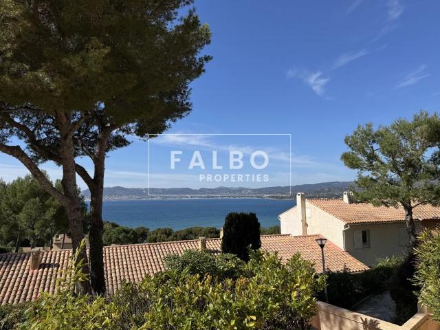 Appartement de vacances avec vue mer terrasse et accès plage. 31m² Saint Cyr sur Mer