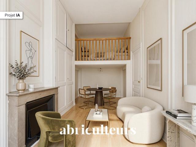 Appartement de caractère 2 pièces – 71 m² lumineux à fort potentiel, cœur du quartier d’Ainay