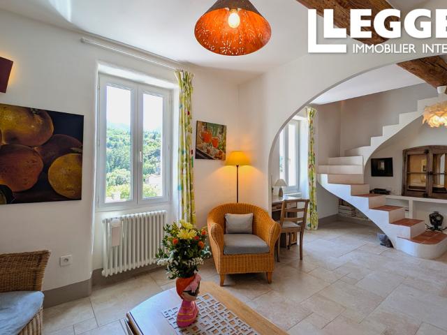 Appartement de caractère sur 2 niveaux avec jardin, cour ensoleillée et vue dégagée à deux pas du centre ville