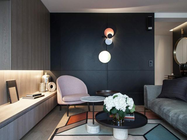 Appartement de luxe avec 3 chambres dans en banlieue de Paris, 92200: 90 m² — #5192