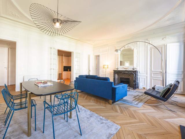 Appartement de luxe avec 3 chambres dans le 17ème arrondissement de Paris, 75017: 140 m² — #4168