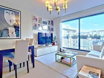 Appartement de luxe avec 2 chambres dans le 16ème arrondissement de Paris, 75016: 60 m² — #5163