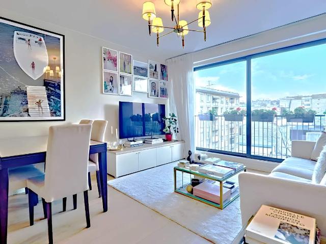 Appartement de luxe avec 2 chambres dans le 16ème arrondissement de Paris, 75016: 60 m² — #5163