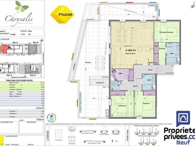 Appartement de luxe de 112 m2 en vente Narbonne, France