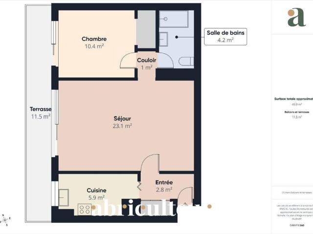 Appartement de luxe de 2 pièces en vente à Levallois Perret, Île de France