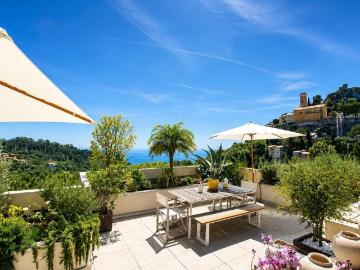 Appartement de luxe de 3 chambres en location à Èze, Provence Alpes Côte d'Azur