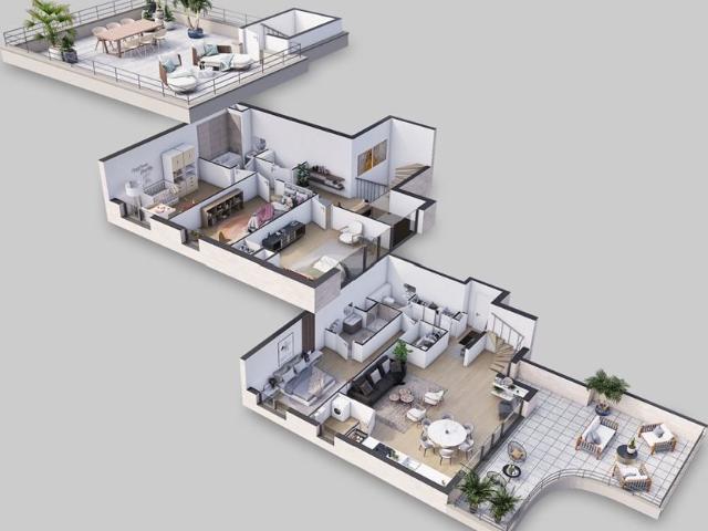 Appartement de 6 pièces de luxe en vente à Clichy, France