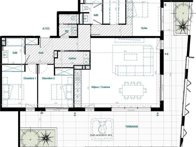 Appartement de luxe de 4 pièces en vente à Mauguio, France