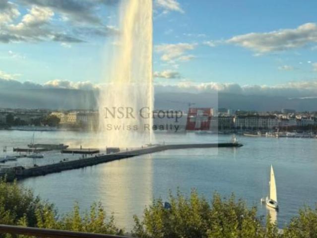 Appartement de prestige à louer de 135m² ? Vue exceptionnelle sur le Jet d'Eau