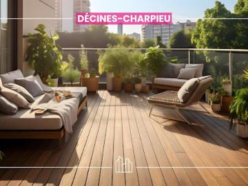 Appartement Decines charpieu 3 pièces CLOS MARIE PROX COMMERCES