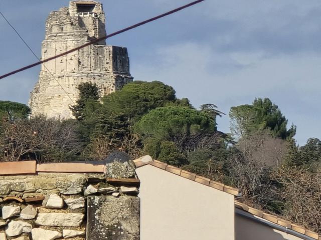 Appartement Dernier étage avec terrasse et vue Tour Magne