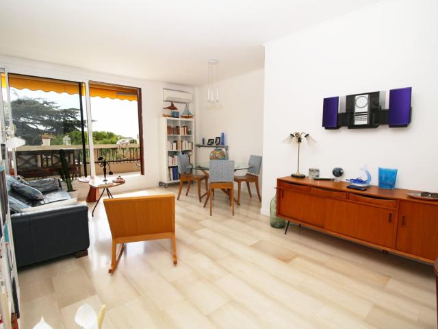 Appartement Dernier Etage Parc Coromandel 3 pièces Vue Mer 68m² Nice