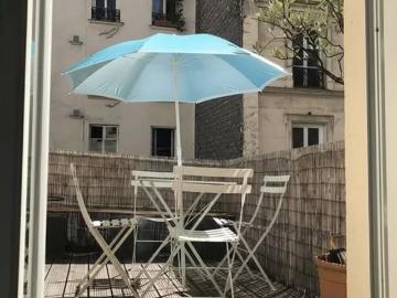 Appartement d'exception avec terrasse, Paris 3e Haut Marais