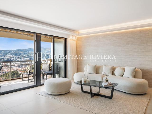 Appartement d'exception 3 Pièces Dernier étage avec vue mer 84m² Nice