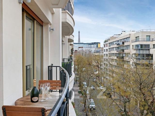 Appartement DPE C efait par architecte balcon avec vue Tou. 125m² Paris 16ème